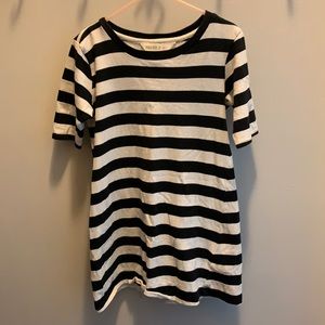 Girls’ Black and White striped Forever 21 dress